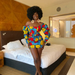 Ankara short mini 2 piece